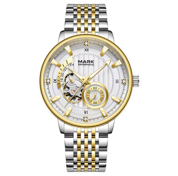 Mark Fairwhale FW-6037 Men’s Mechanical Waterproof Watch with Luminous Display
