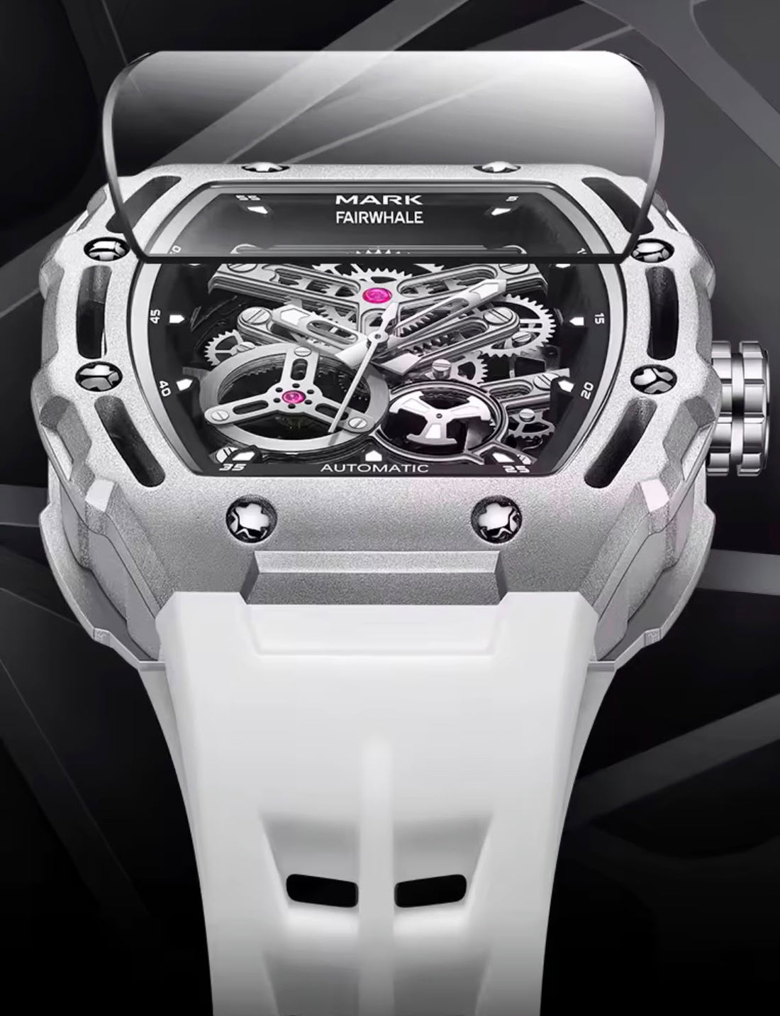 Mark Fairwhale FW-6700 Automatic Skeleton Dial Men's Watch