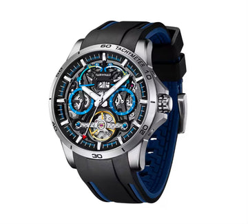 Mark Fairwhale FW-6120 Men's Skeleton Mechanical Sports Watch