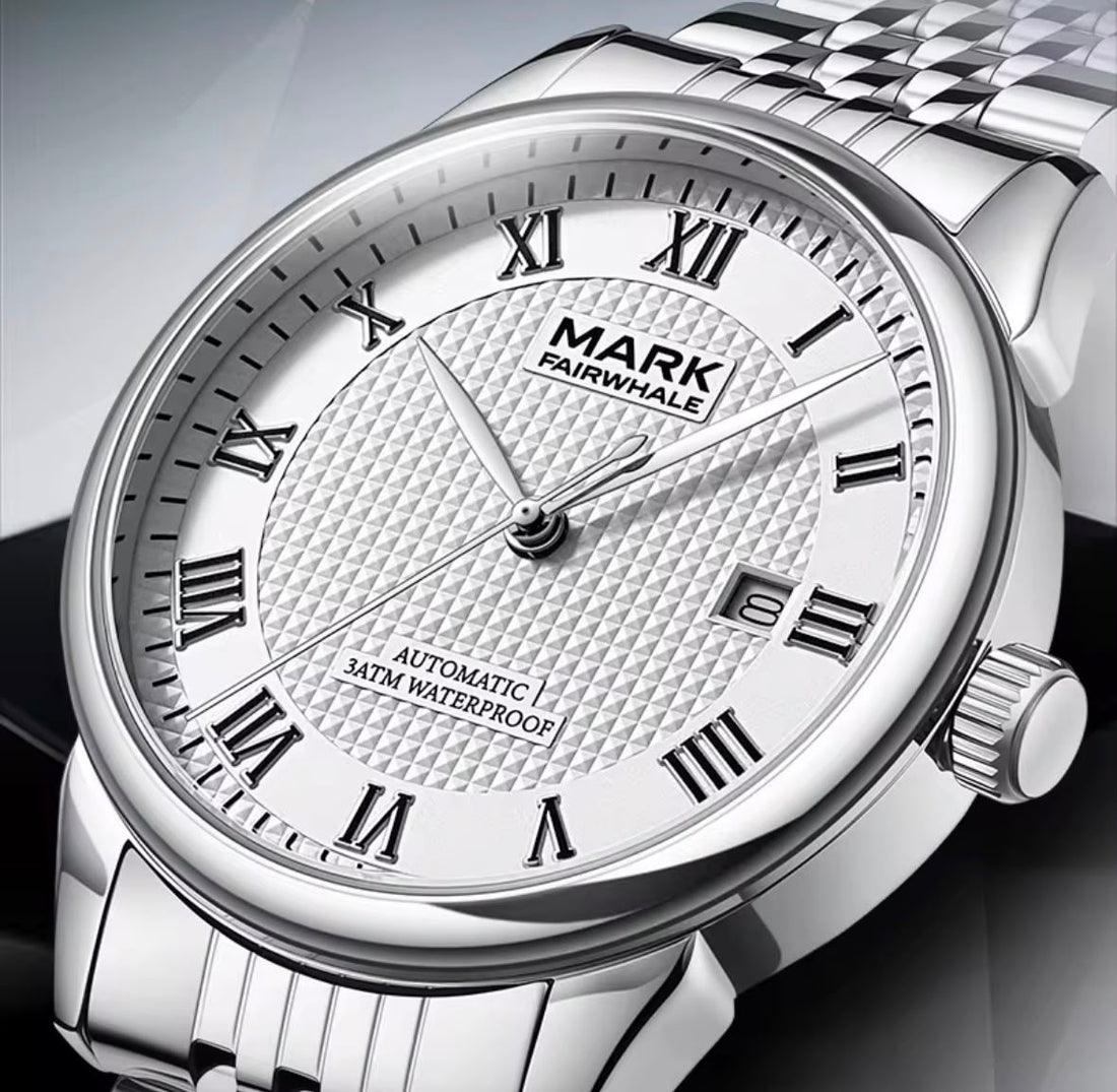 Mark Fairwhale FW-6046 Men's Automatic Stainless Steel Business Watch